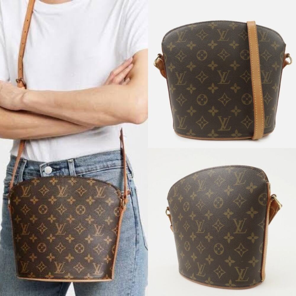 💎✨BEAUTIFUL✨💎Authentic Louis Vuitton Drouot Monogram Cross Body Shoulder Bag